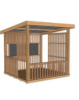 Hut Cubby House - with Doors and Windows
