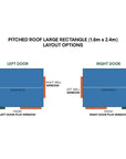Layout diagam for commercial cubby house