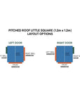 Layout diagam for commercial cubby house