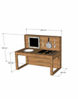 Outdoor Kids' Mud Kitchens (Oiled)