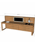 Outdoor Kids' Mud Kitchens (Oiled)