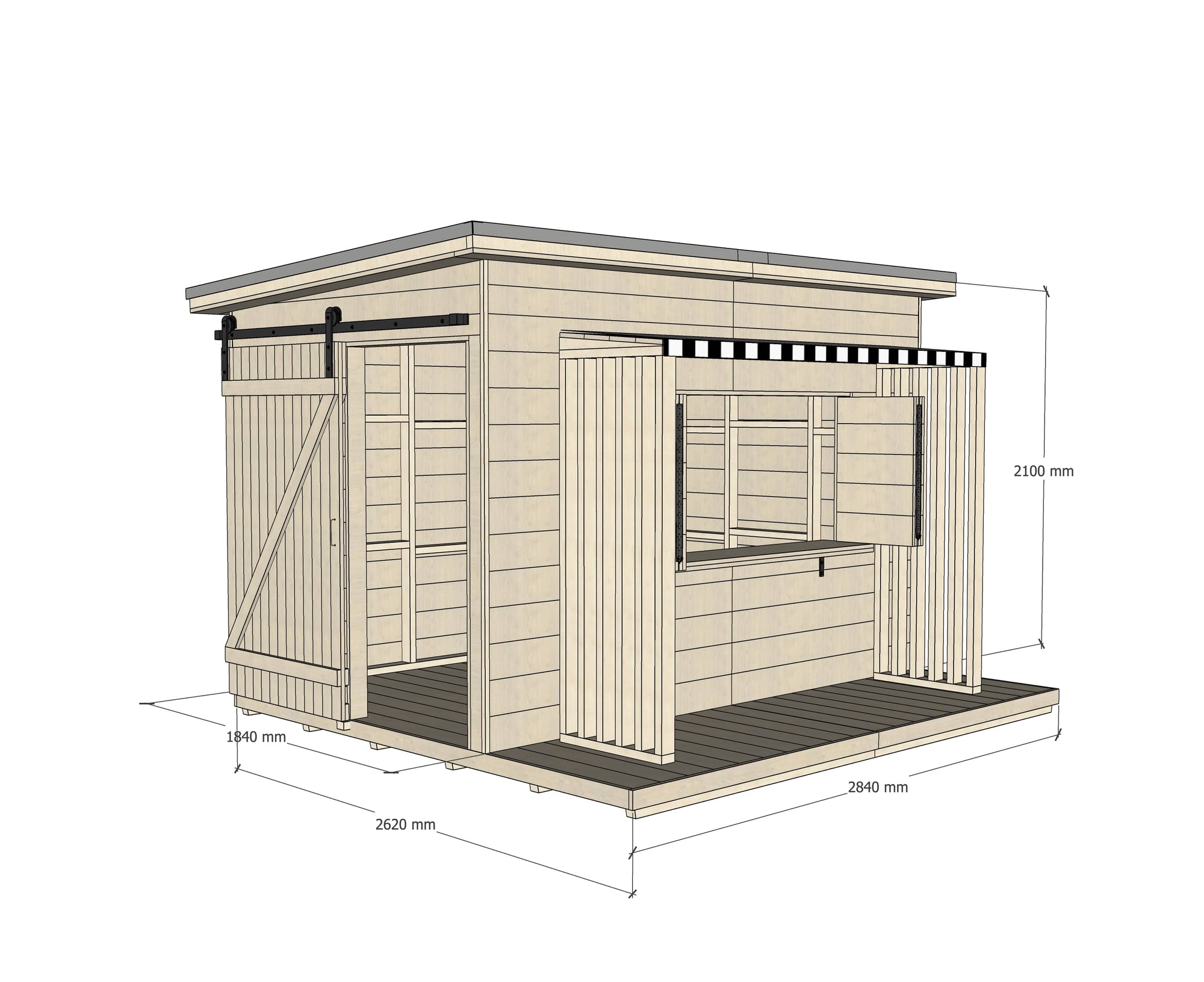 Mister Zimi Cubby House - 'Mini Zimi' - Residential