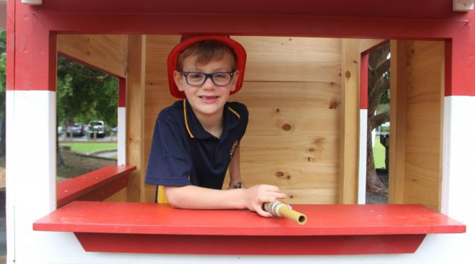 Belgrave South Primary School Wooden Cubby House Village