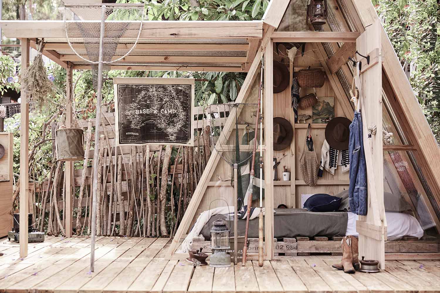 A-Frame Cubby Cabin