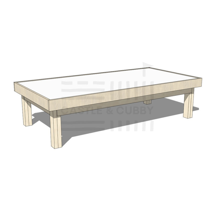 Pine arts and craft table 1800 x 900mm and 450mm height