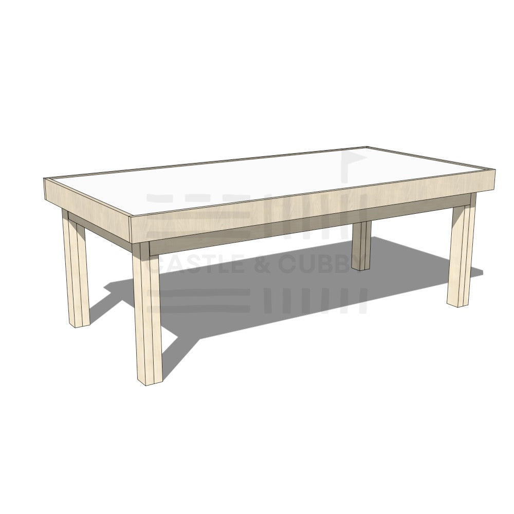 Pine arts and craft table 1800 x 900mm and 650mm height