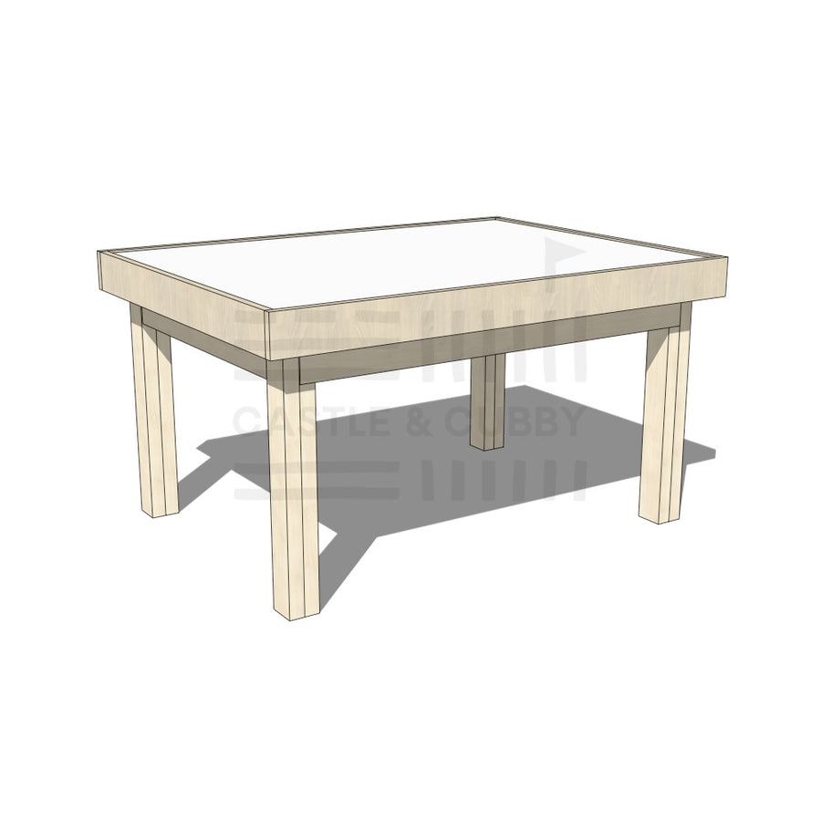 Pine arts and craft table 900 x 1200mm and 650mm height
