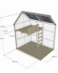 Barn with Mezzanine Cubby House - Resi