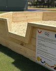 Outdoor Timber Gaga Ball Pit (Std & Accessible Entries)