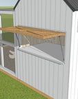 Barn Style Chicken Coop