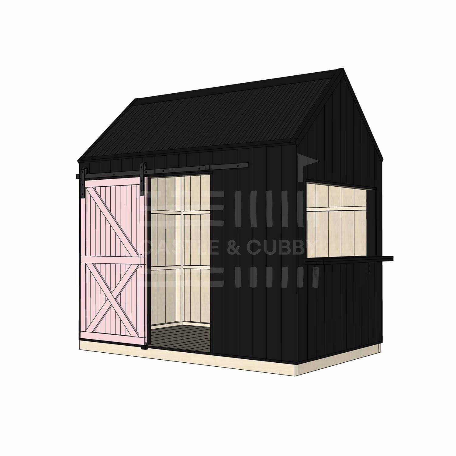 Barn Cubby House - Commercial