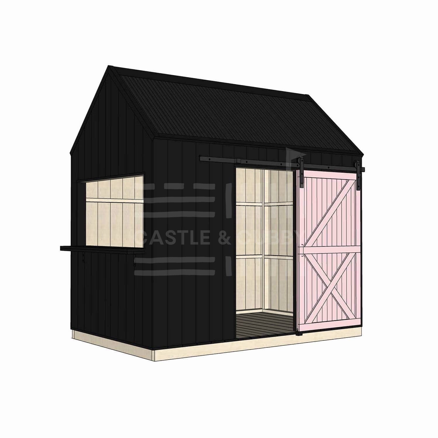 Barn Cubby House - Commercial