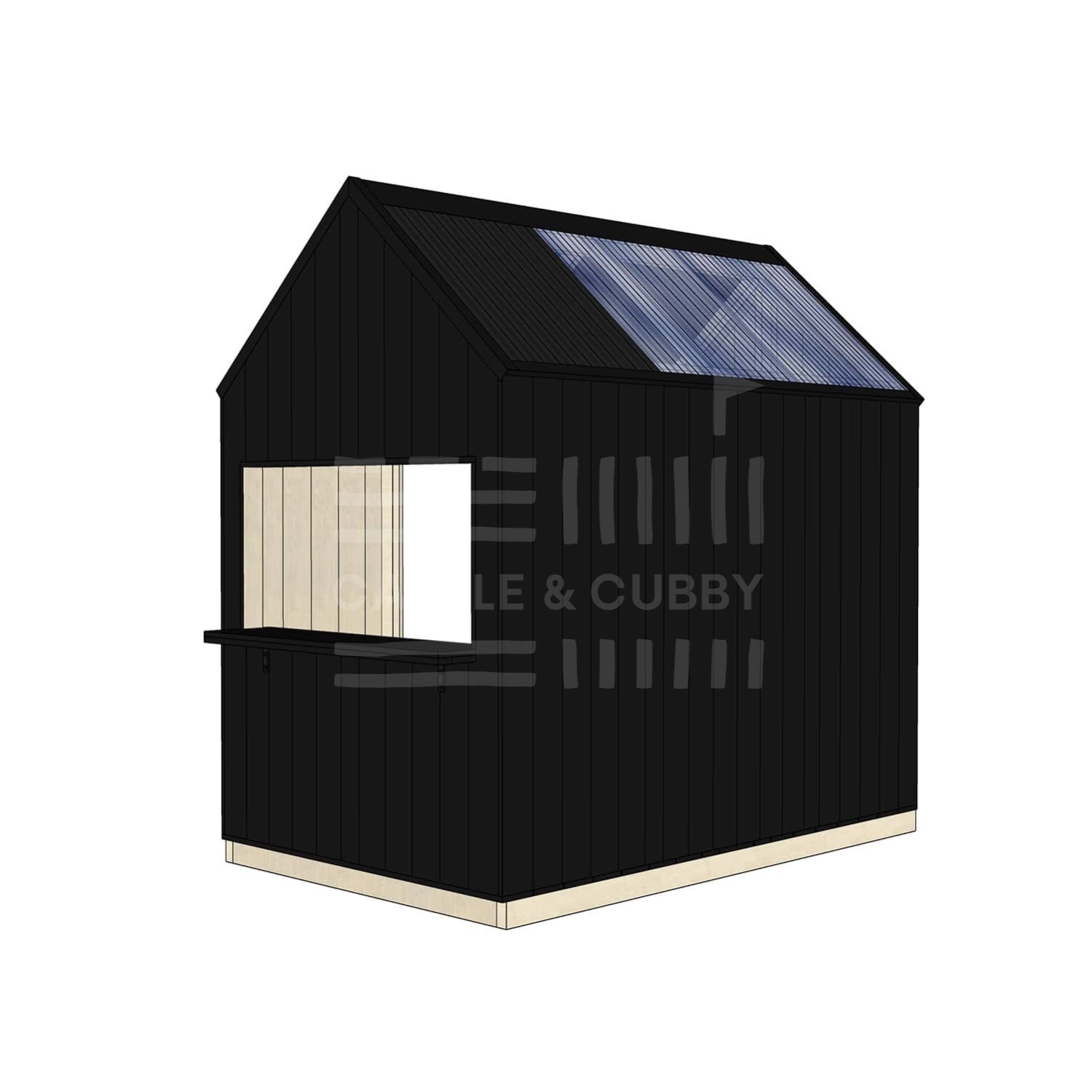 Barn Cubby House - Commercial