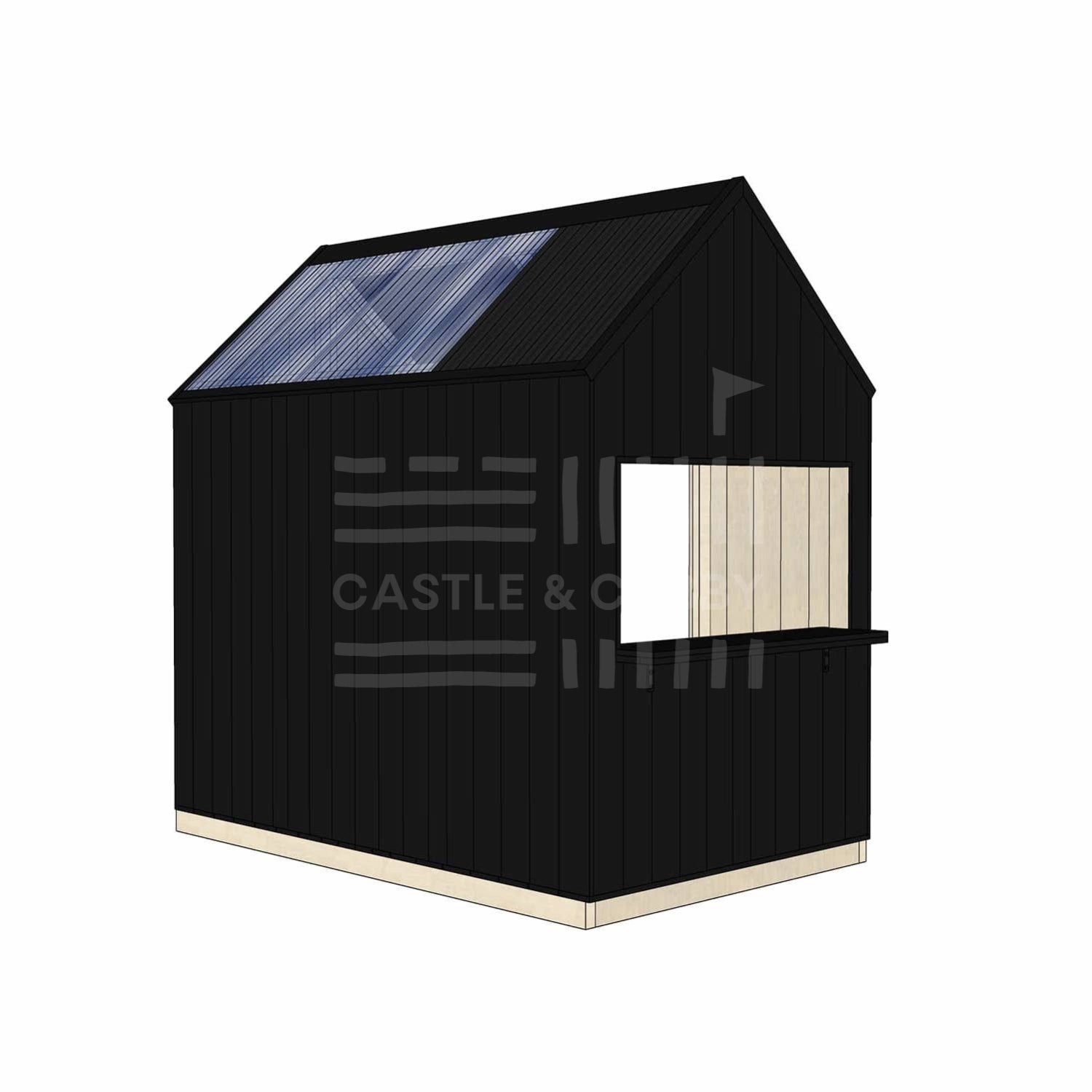 Barn Cubby House - Commercial