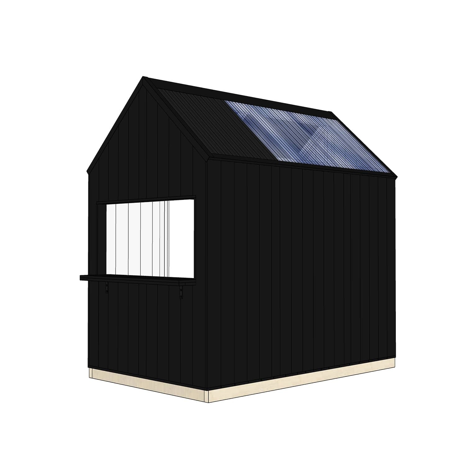 Barn Cubby House - Commercial