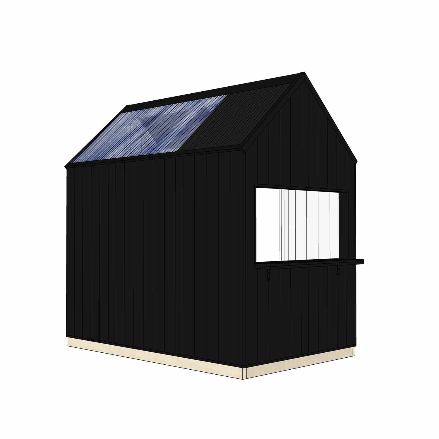 Barn Cubby House - Commercial