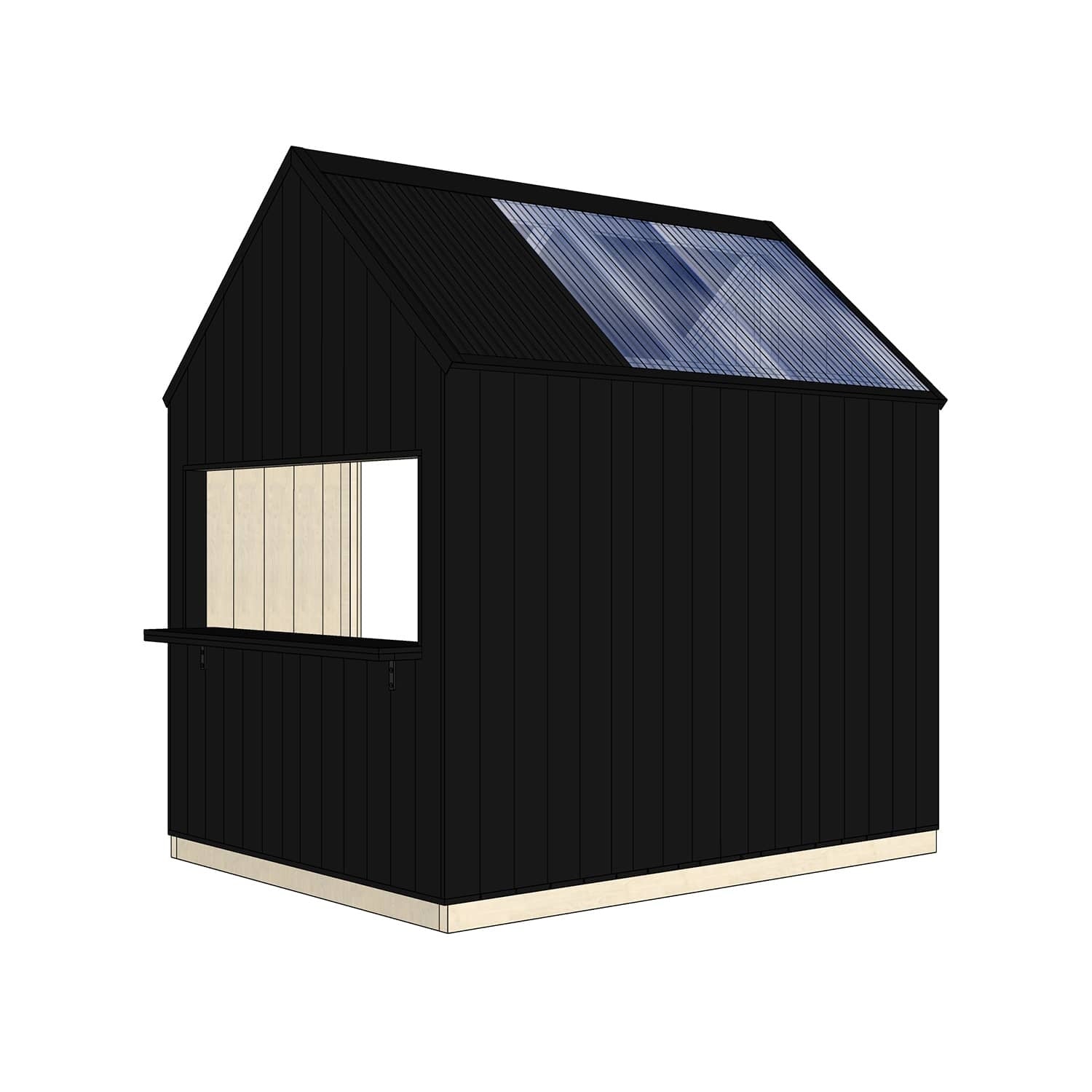 Barn Cubby House - Commercial
