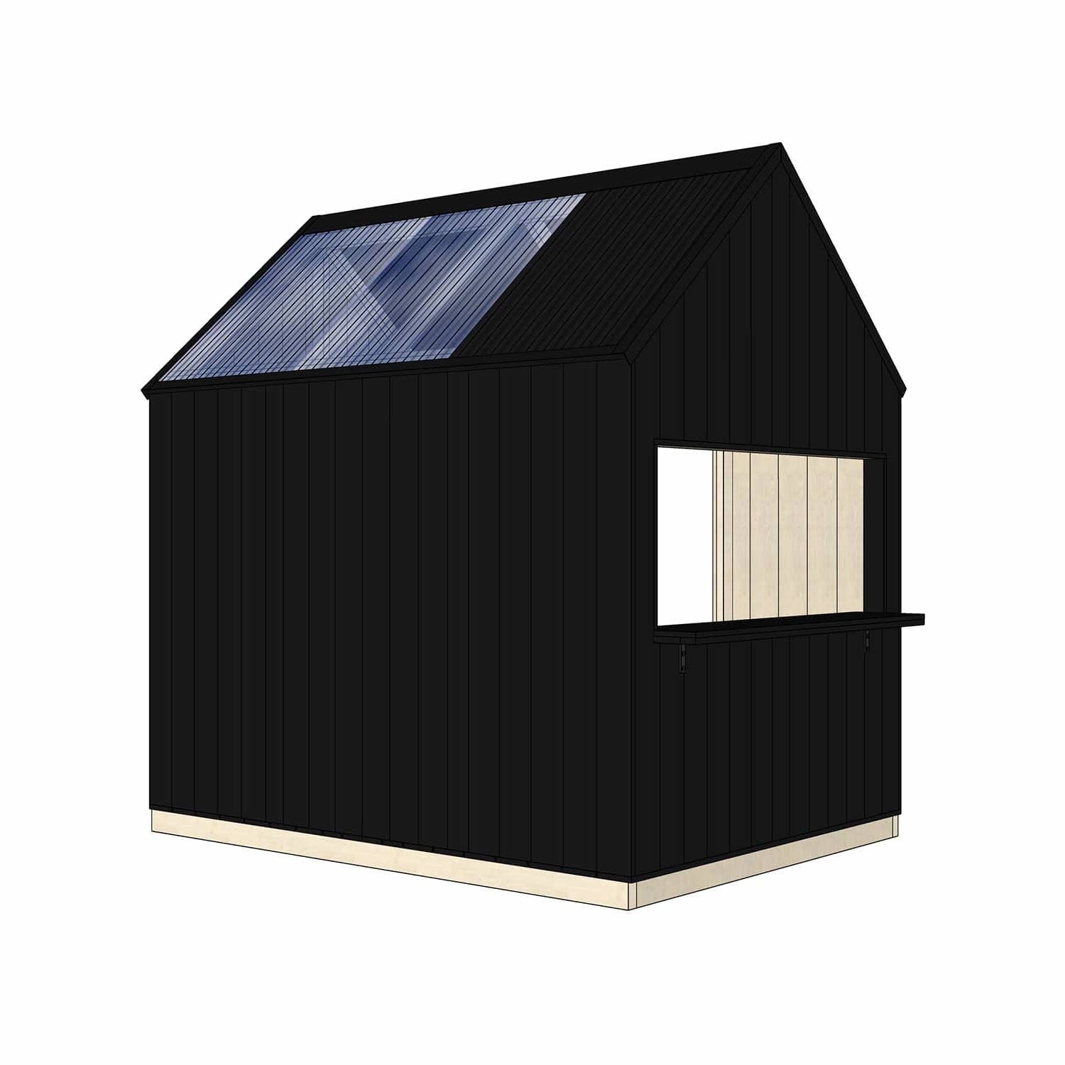 Barn Cubby House - Commercial