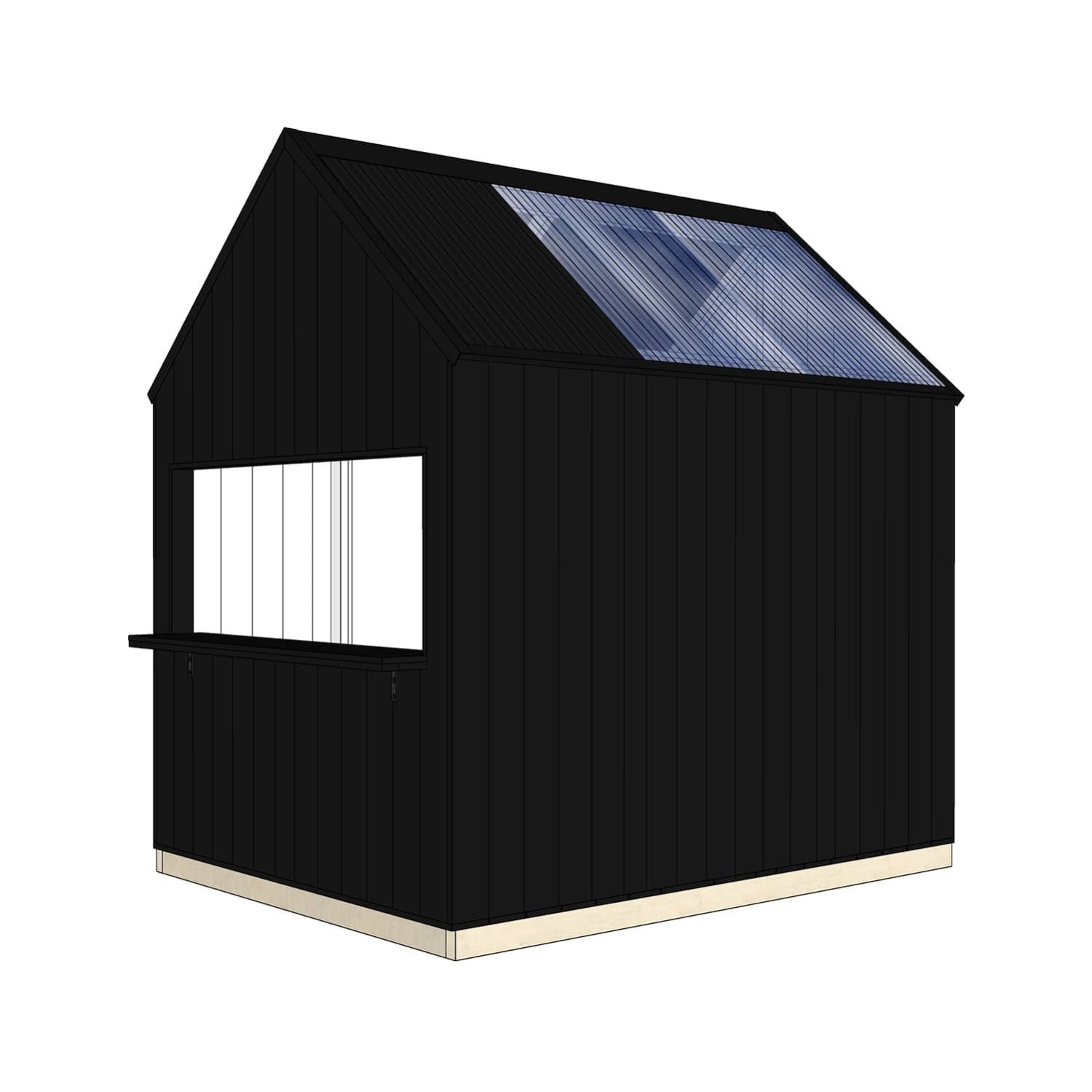 Barn Cubby House - Commercial