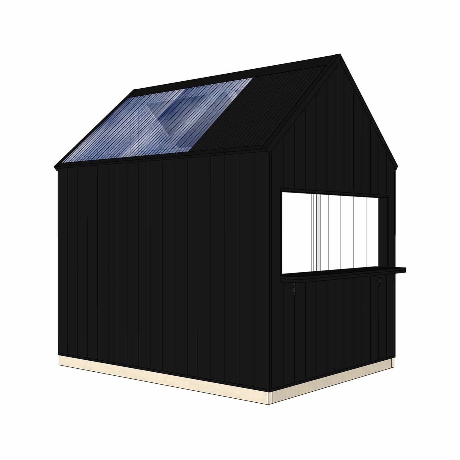Barn Cubby House - Commercial