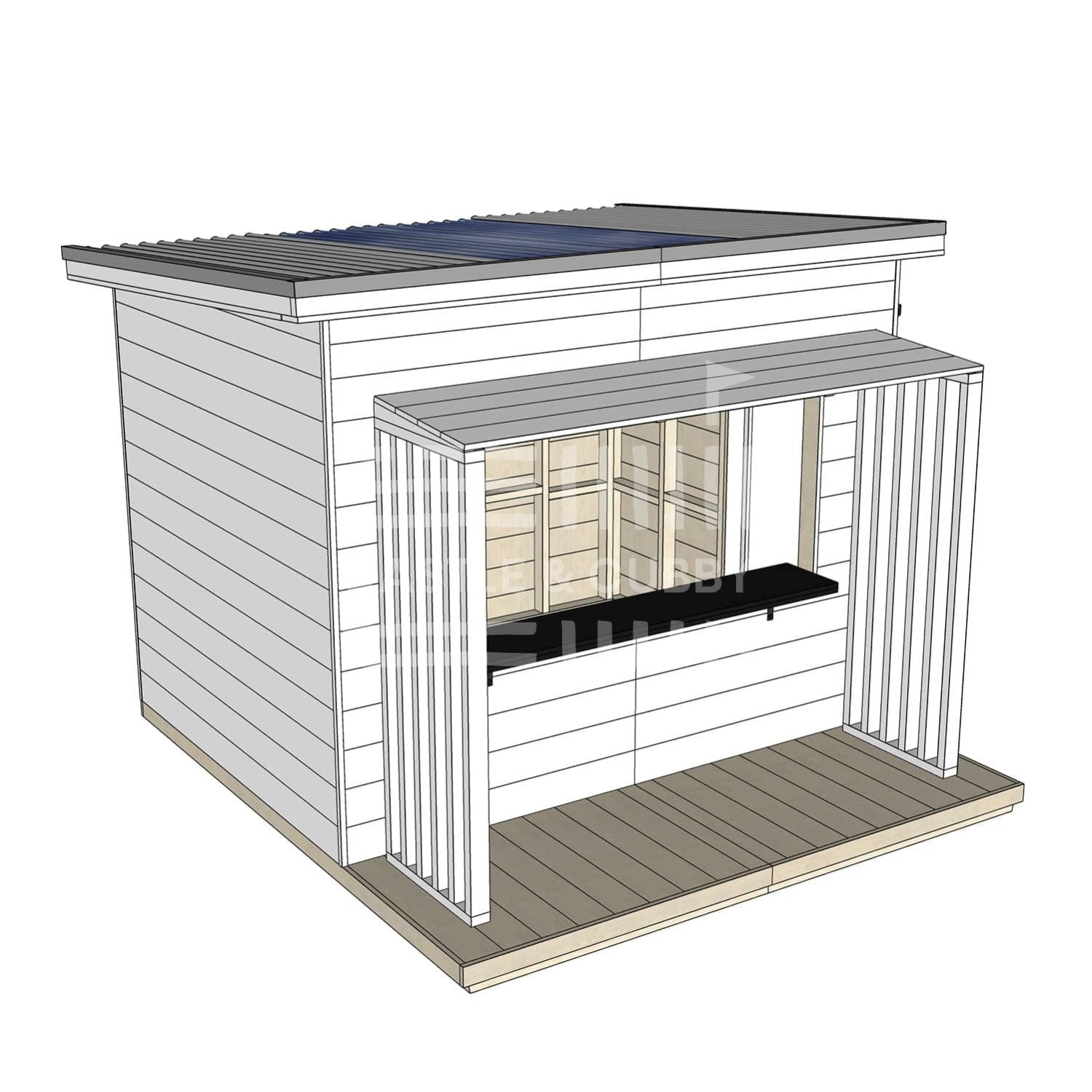Mister Zimi &#39;Mini Zimi&#39; Cubby House - Commercial