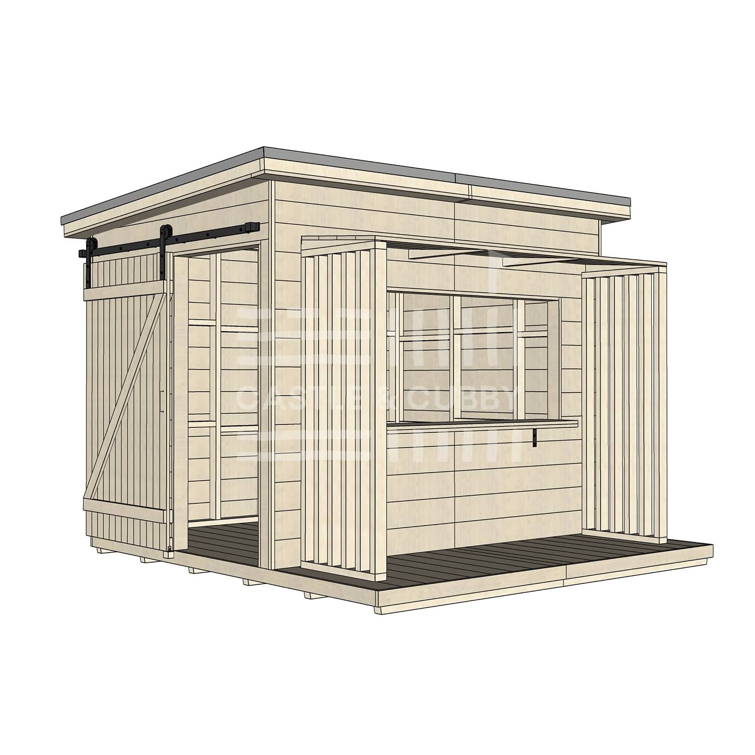 Mister Zimi &#39;Mini Zimi&#39; Cubby House - Commercial