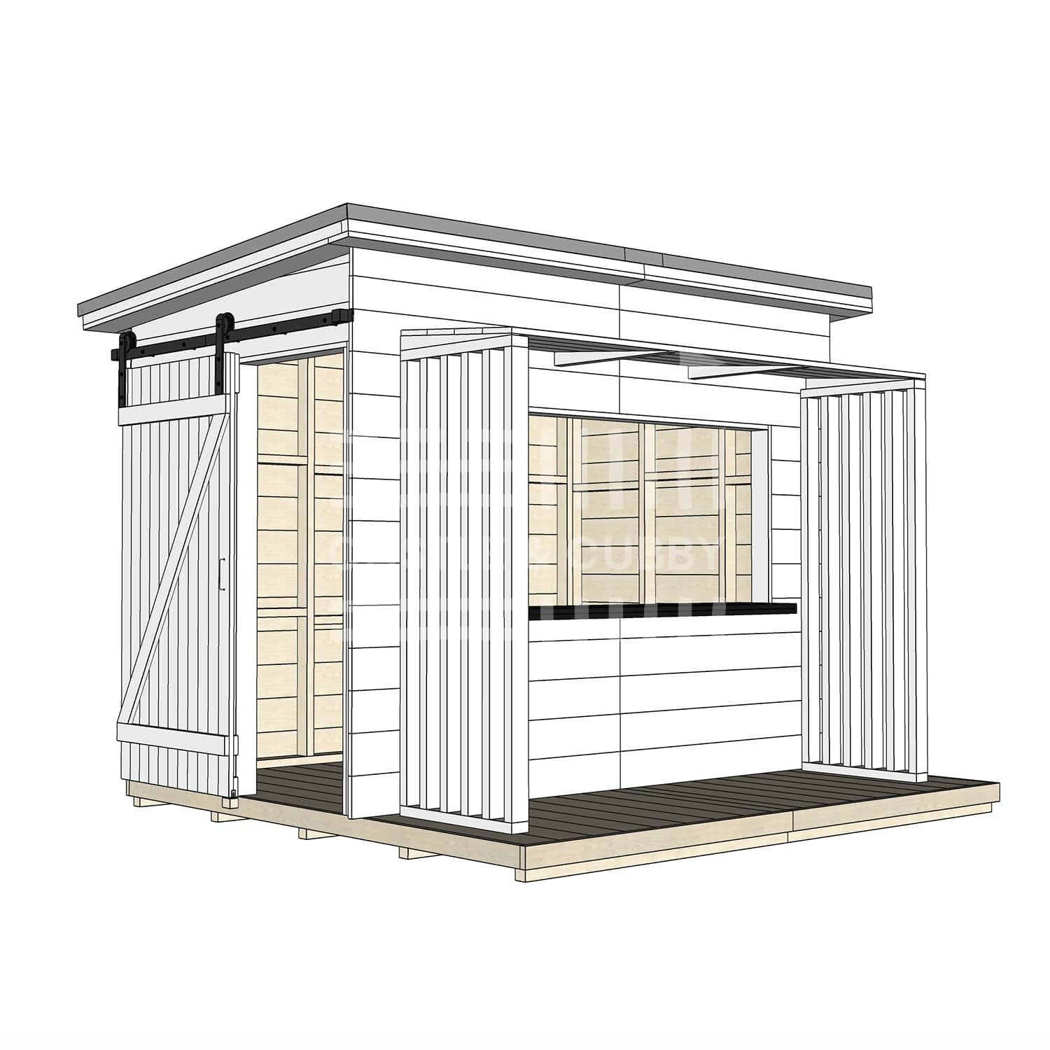 Mister Zimi &#39;Mini Zimi&#39; Cubby House - Commercial