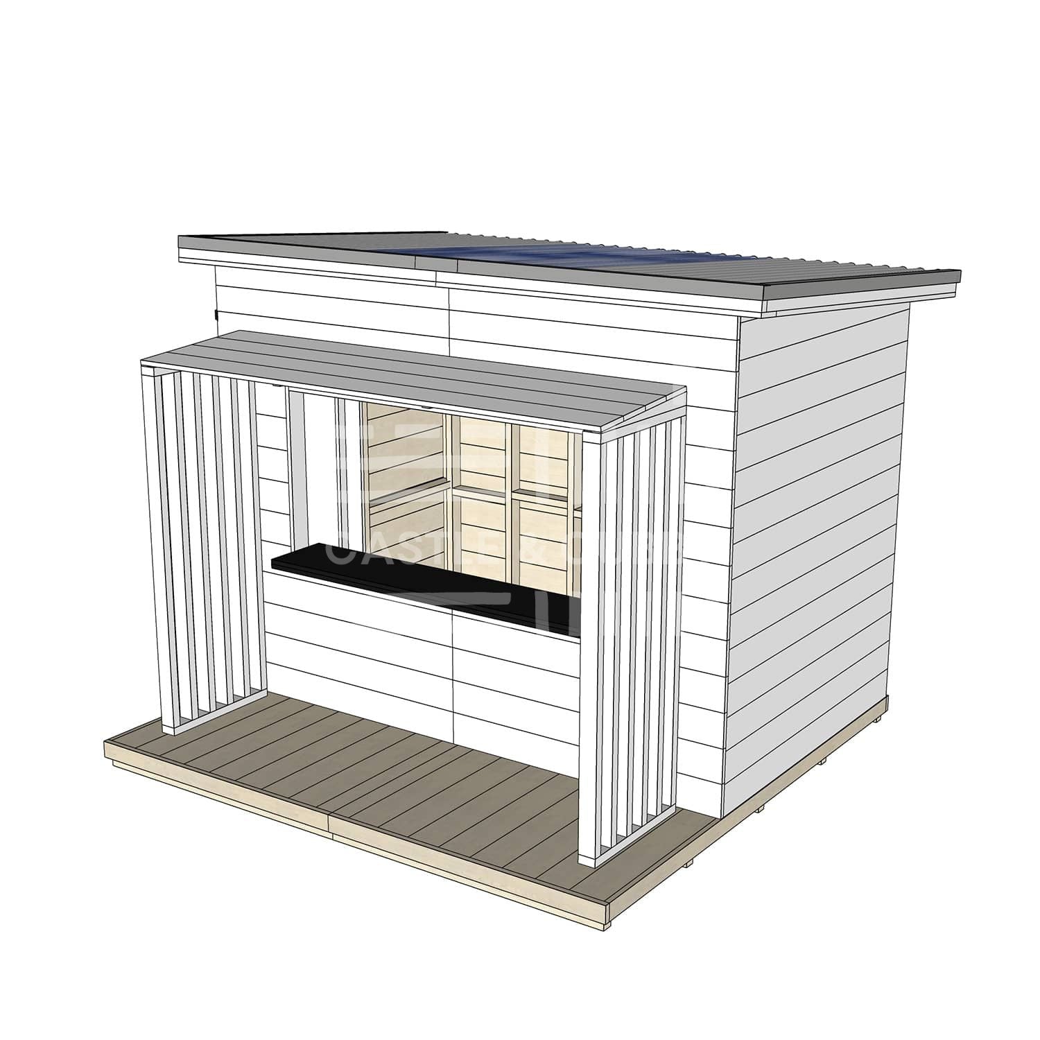 Mister Zimi &#39;Mini Zimi&#39; Cubby House - Commercial