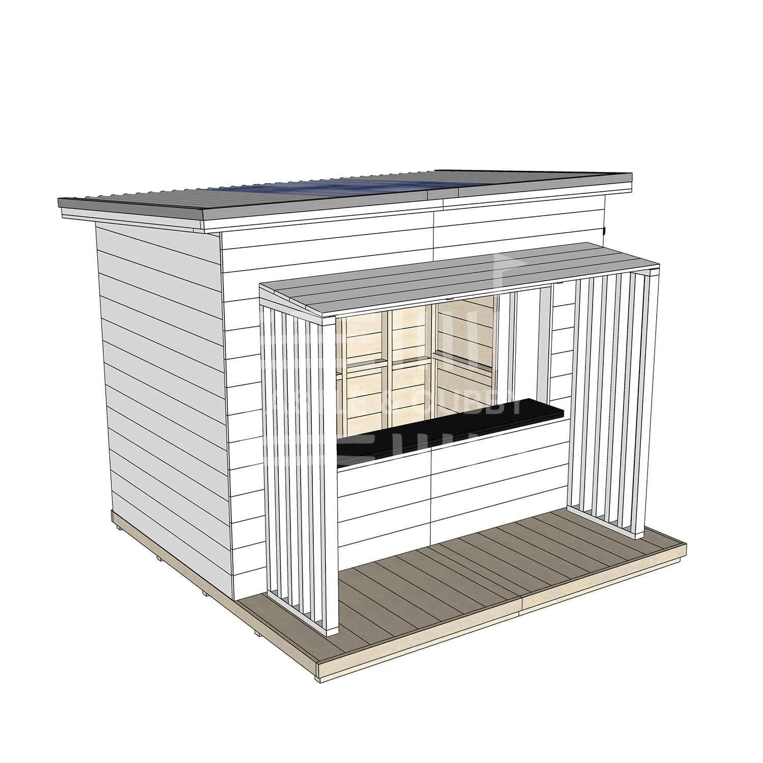 Mister Zimi &#39;Mini Zimi&#39; Cubby House - Commercial