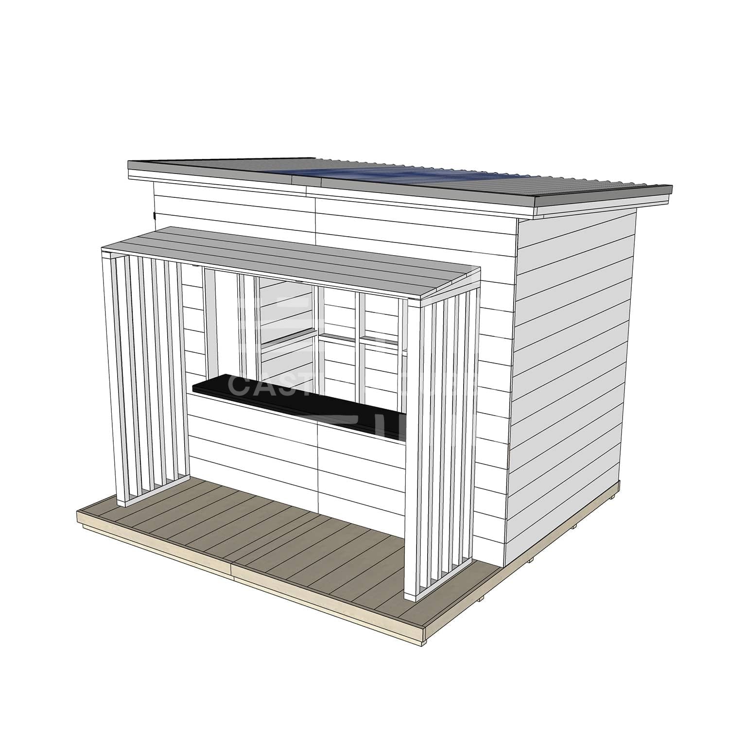 Mister Zimi &#39;Mini Zimi&#39; Cubby House - Commercial