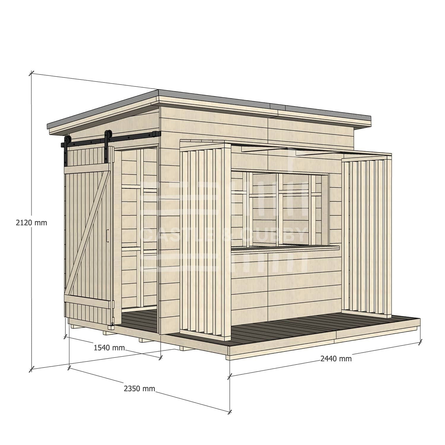 Mister Zimi &#39;Mini Zimi&#39; Cubby House - Commercial