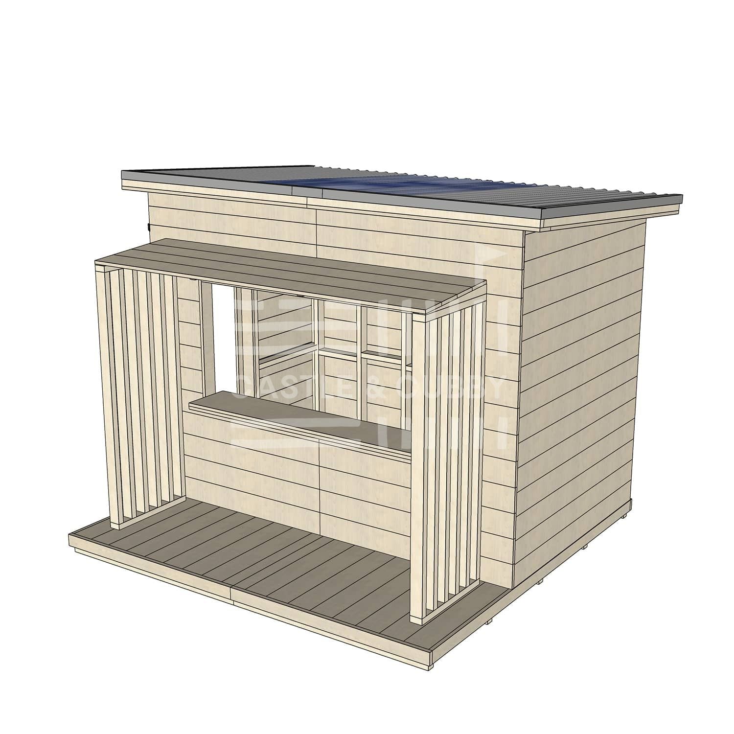 Mister Zimi &#39;Mini Zimi&#39; Cubby House - Commercial