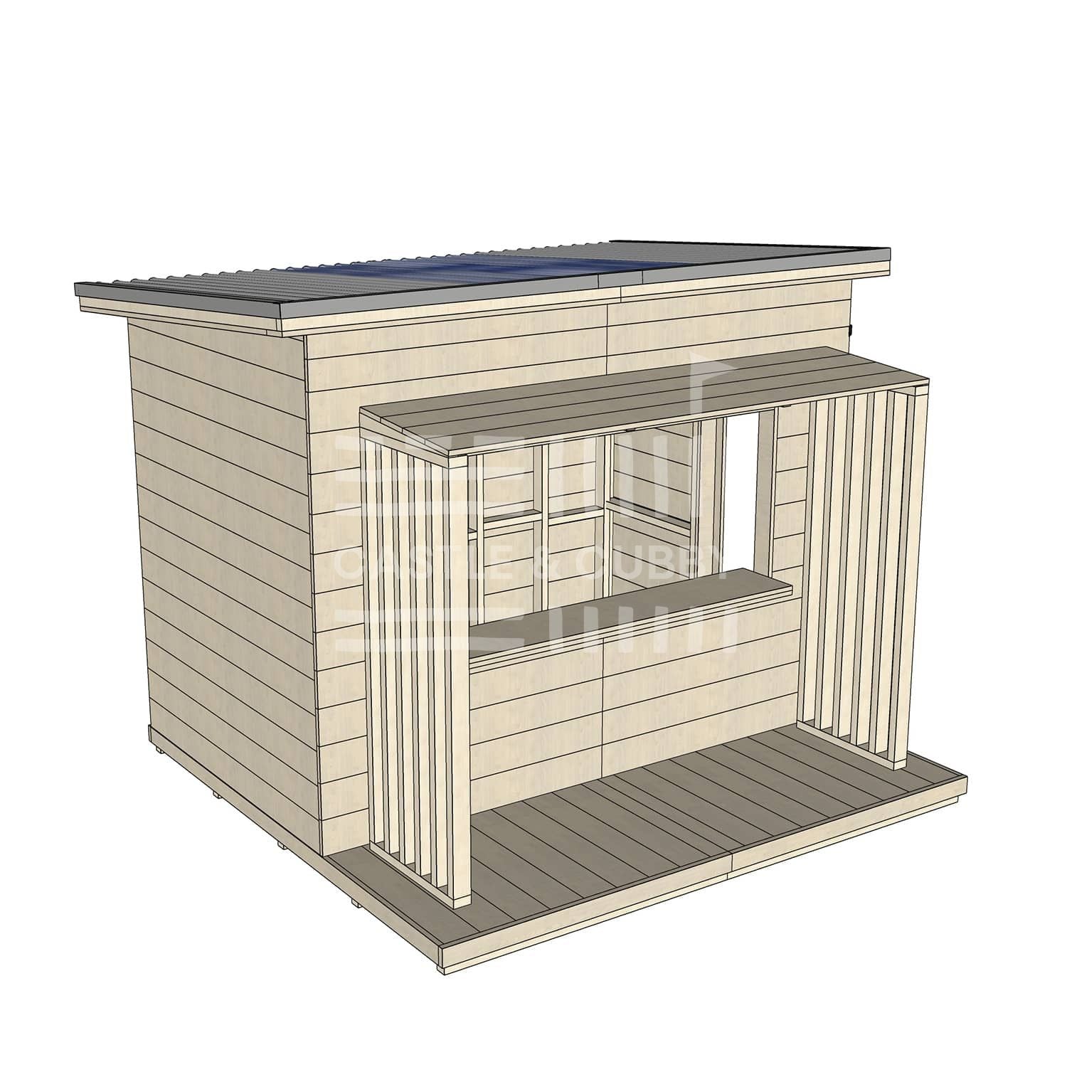Mister Zimi &#39;Mini Zimi&#39; Cubby House - Commercial