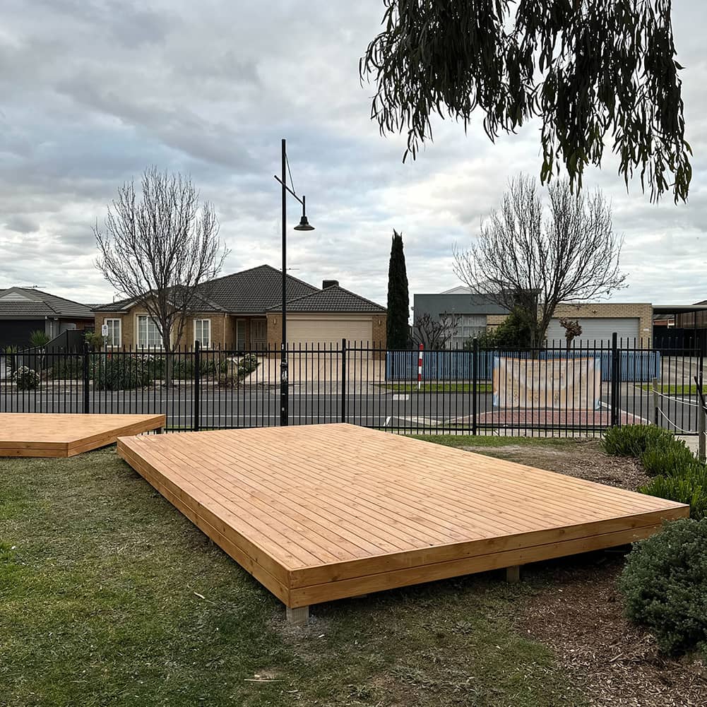 Custom Treated Pine Decking