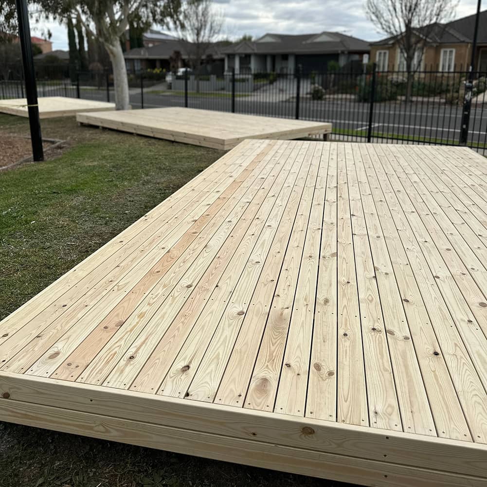 Custom Treated Pine Decking