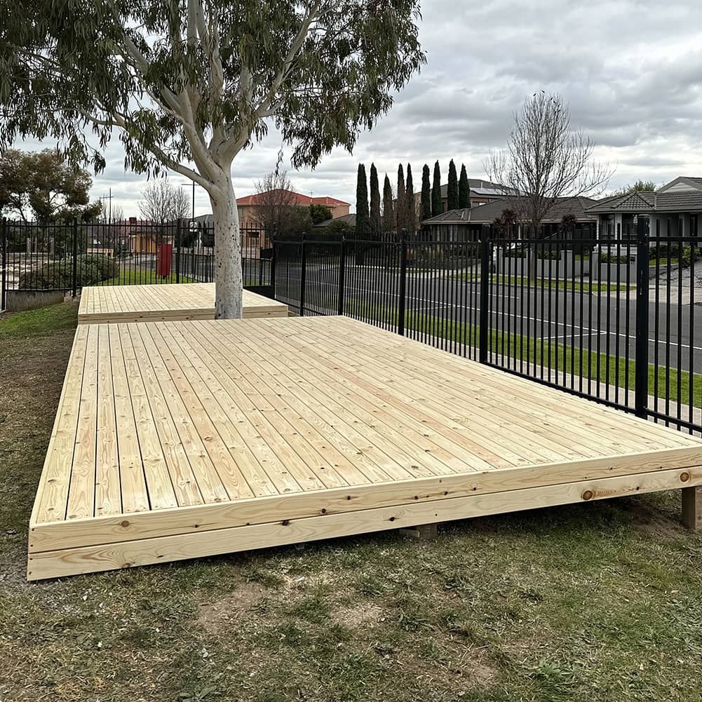 Custom Treated Pine Decking