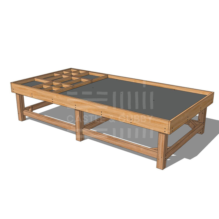 Beautiful Timber Sensory & Loose Parts Play Tables – Castle and Cubby