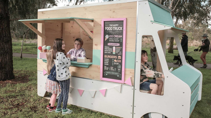 Castle & Cubby - Food Truck Style Kids Cubby House
