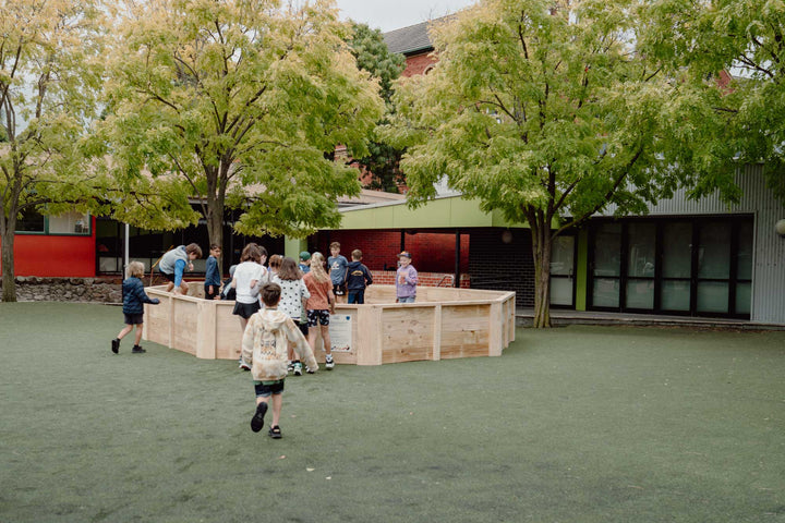 Gaga Ball Pits and Games-based play products for children, childcare, early learning centres and primary schools