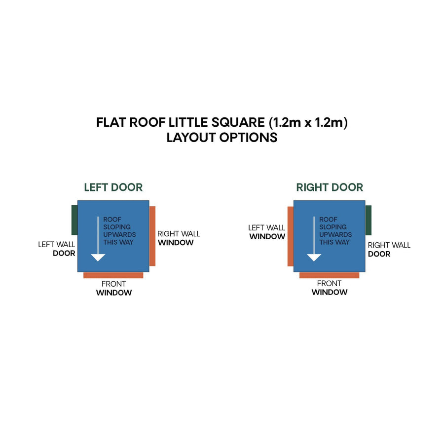 Little square layout diagram