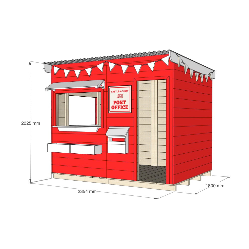 Post Office Cubby House