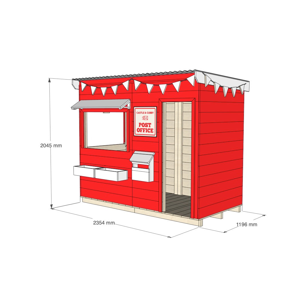 Post Office Cubby House