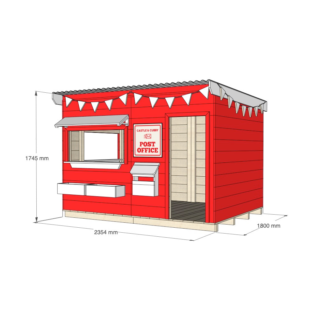 Post Office Cubby House