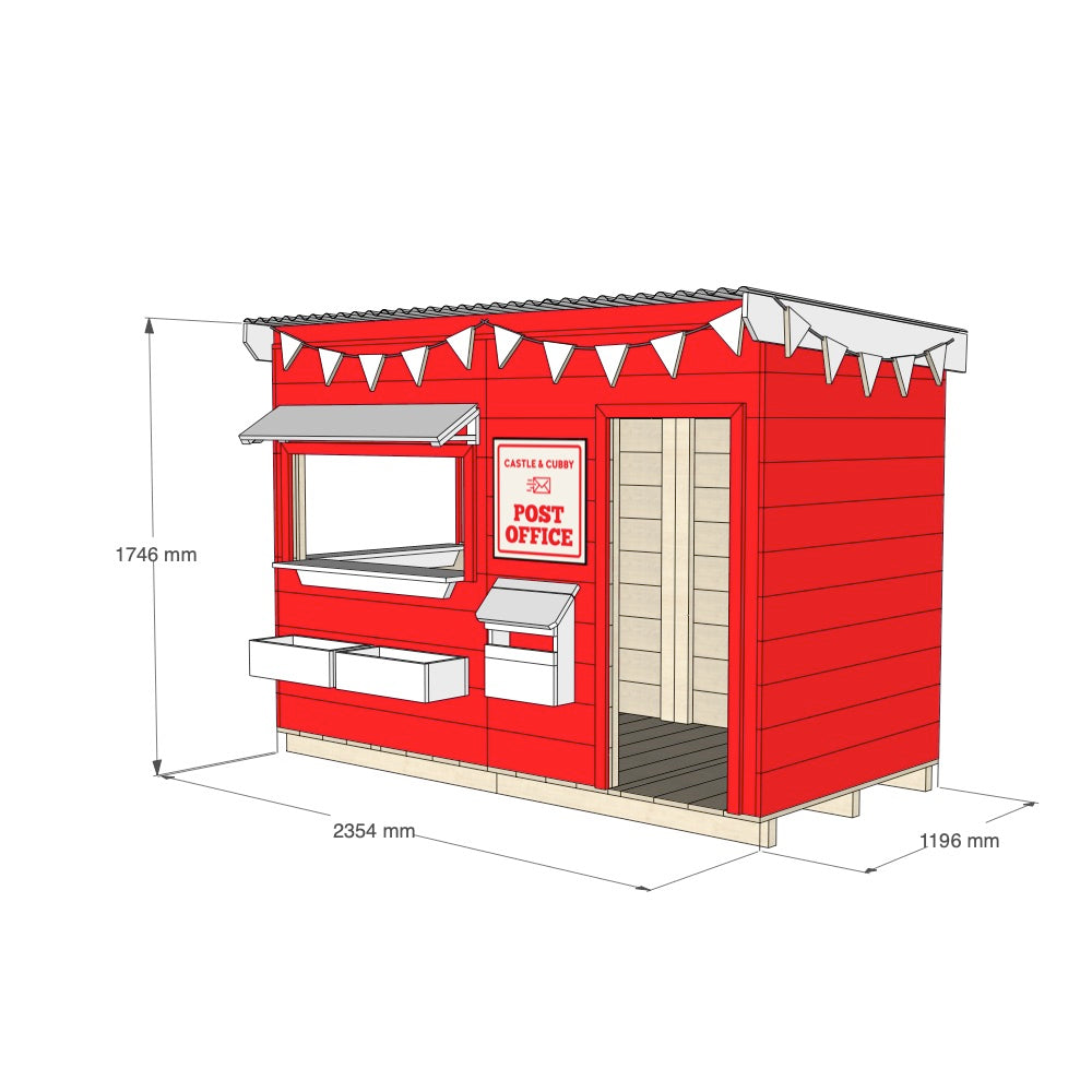 Post Office Cubby House