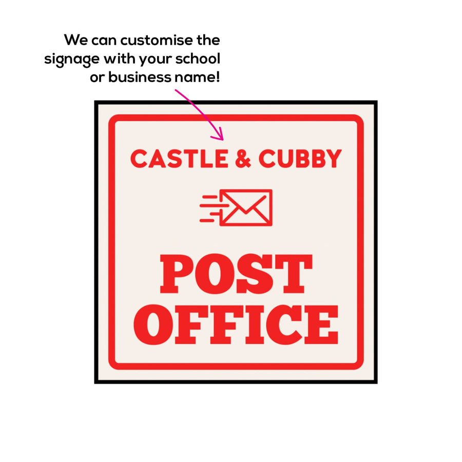 Post office sign artwork
