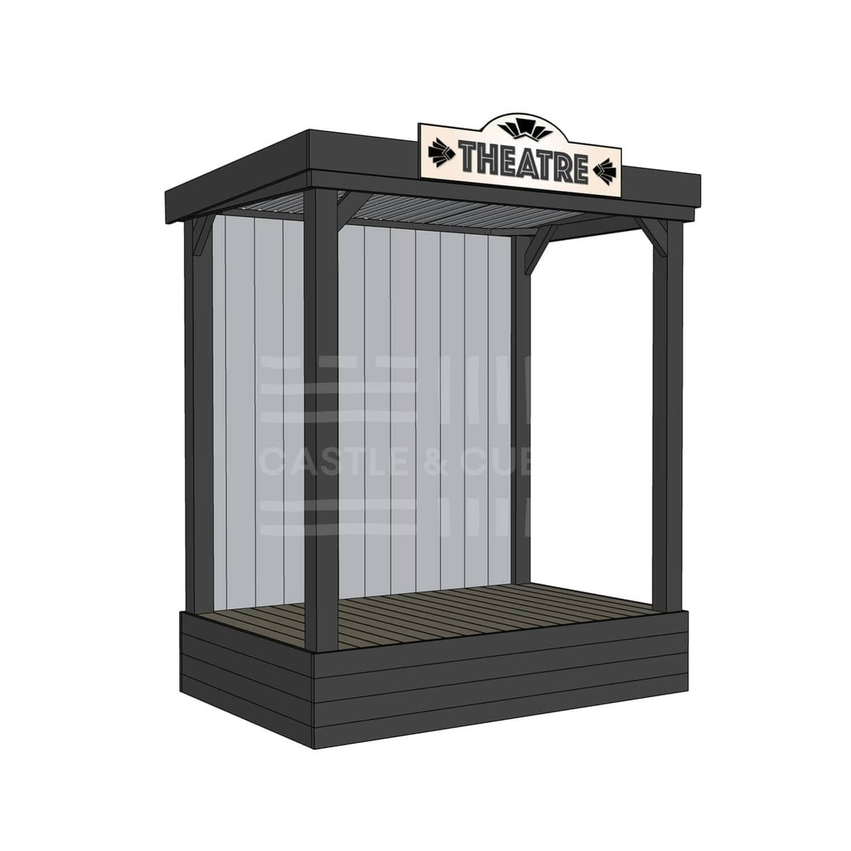 Timber Stage Random Pattern Outdoor Timber Stages | Built for Drama Play at Schools and Home ...