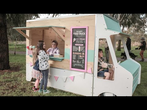 Kids' Foodtruck Cubby House