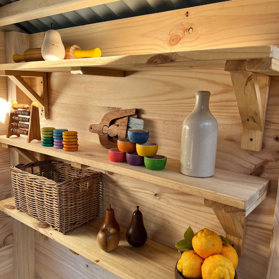 Pine wood shelves deals