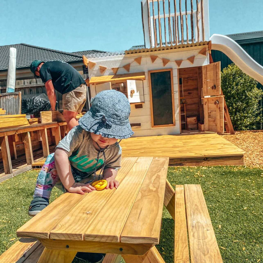 The 'Wilde and Blue' Fort Top Cubby Package