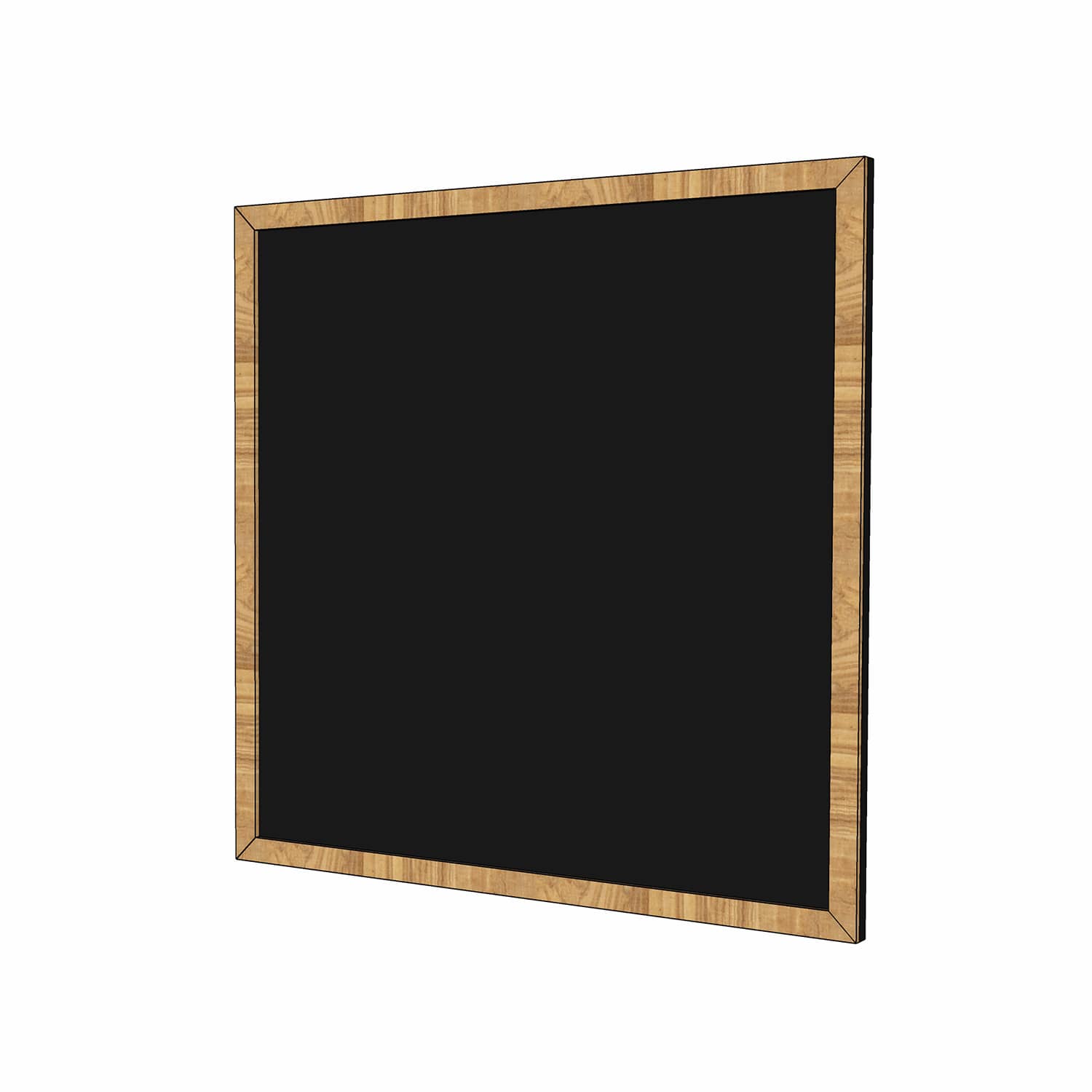 1200 x 1200mm framed with hardwood outdoor blackboard